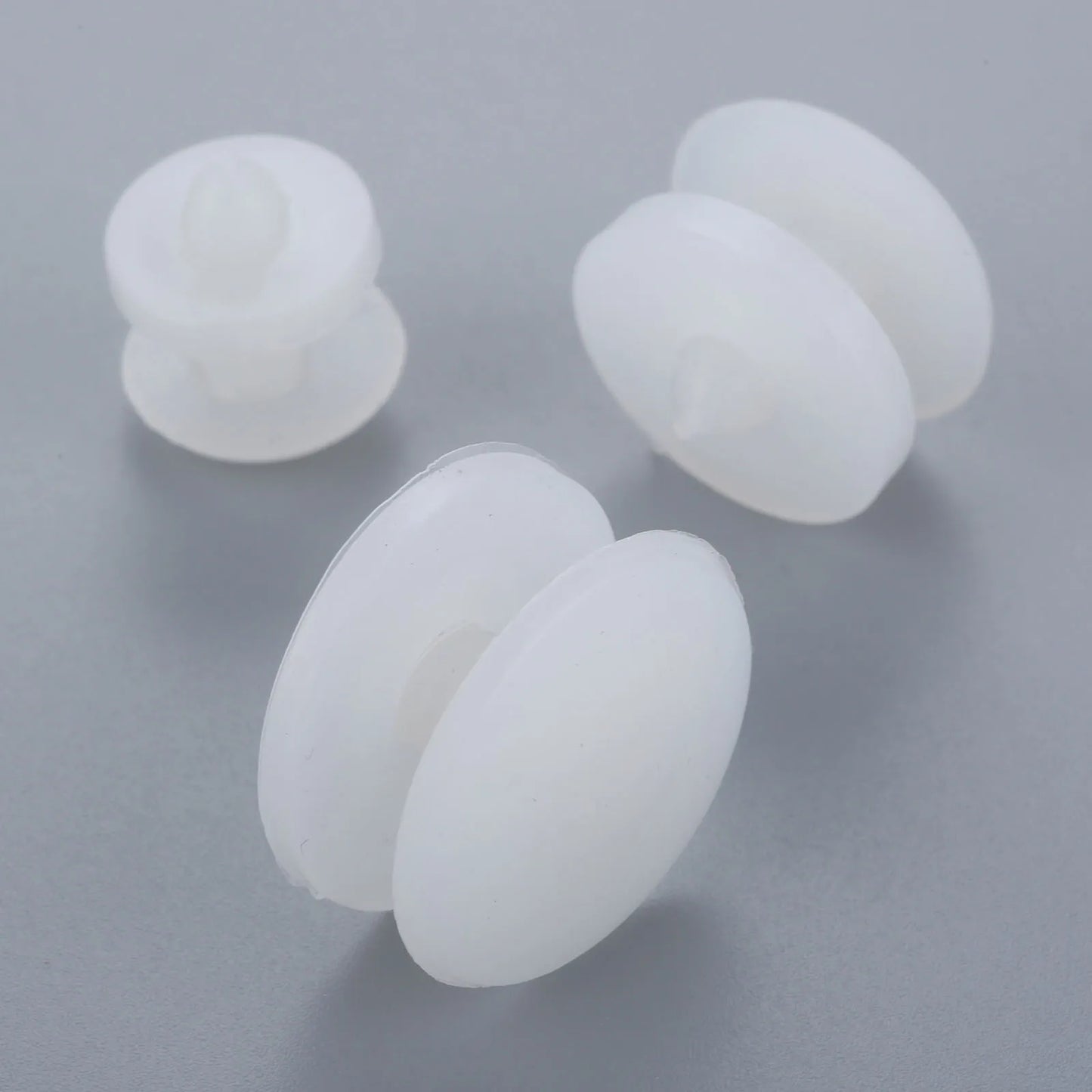 20/10Pcs White Plastic Doll Joints with Washers Neck Arm Leg Joins Dolls Accessories for Plush Pet Toys Doll Making DIY Craft