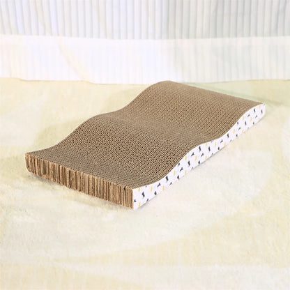 Cat Toys Pet Cat Scratching Board Corrugated Cardboard Pad Grinding Nails Interactive Protecting Furniture Cats Scratcher Toy