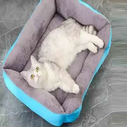 Pet Cat And Dog Nest Large Scale Pinkycolor Warm And Comfortable Soft Cotton Nest Waterproof Sofa Bed Universal For Cats And Dog