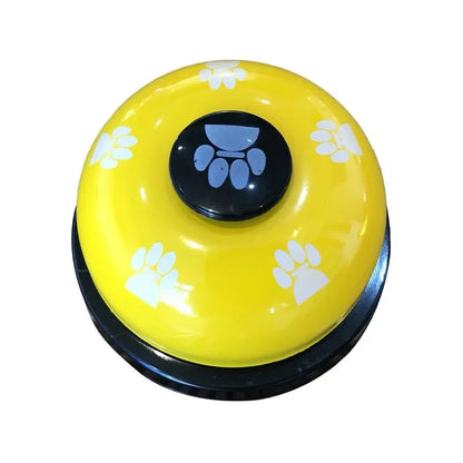 Pet Training Bell Food Reminder Feeding Bell Training Interactive Toys Improve Pet Intelligence Button Speaker Pet Toys Bell For