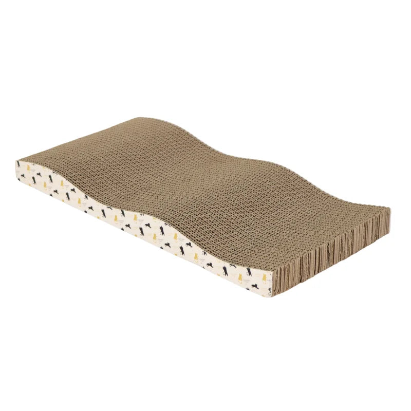 Cat Toys Pet Cat Scratching Board Corrugated Cardboard Pad Grinding Nails Interactive Protecting Furniture Cats Scratcher Toy