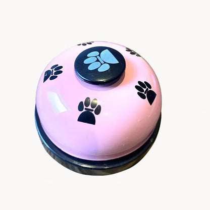 Pet Training Bell Food Reminder Feeding Bell Training Interactive Toys Improve Pet Intelligence Button Speaker Pet Toys Bell For