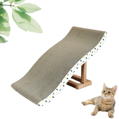 Cat Toys Pet Cat Scratching Board Corrugated Cardboard Pad Grinding Nails Interactive Protecting Furniture Cats Scratcher Toy