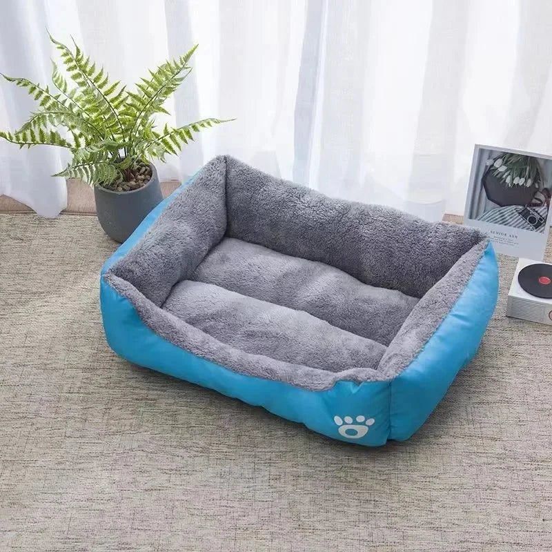 Pet Cat And Dog Nest Large Scale Pinkycolor Warm And Comfortable Soft Cotton Nest Waterproof Sofa Bed Universal For Cats And Dog