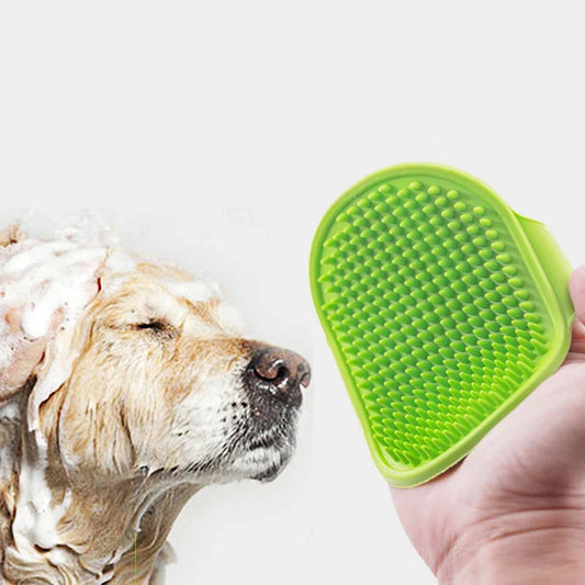 Dog Shower Brush, Silicone Pet Massage Brush, Short Haired Cat Scrub Brush, Shower Glove Cleaning Products  Gloves Silicone