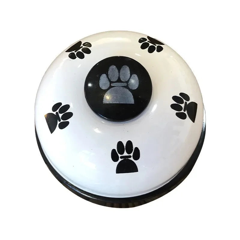 Pet Training Bell Food Reminder Feeding Bell Training Interactive Toys Improve Pet Intelligence Button Speaker Pet Toys Bell For