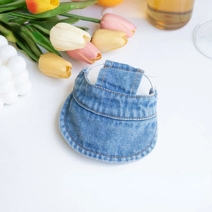 Fashion Embroidered Denim Dogs Skirt Plush Pet Clothes Cat and Dog Clothes Teddy Bear Coat Hat Dog Christmas Clothes Dog Dress