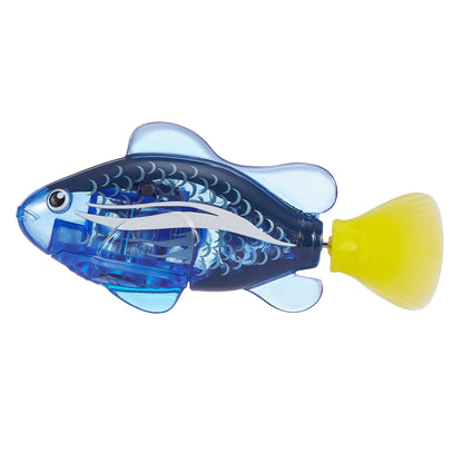 Cat Interactive Electric Fish Toy Water Cat Toy for Indoor Play Swimming Robot Fish Toy for Cat and Dog with LED Light Pet Toys