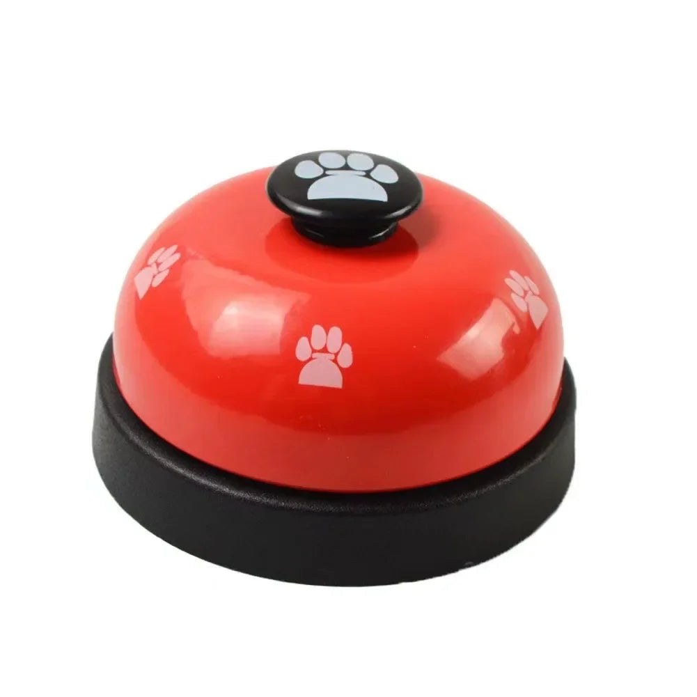 Pet Training Bell Food Reminder Feeding Bell Training Interactive Toys Improve Pet Intelligence Button Speaker Pet Toys Bell For